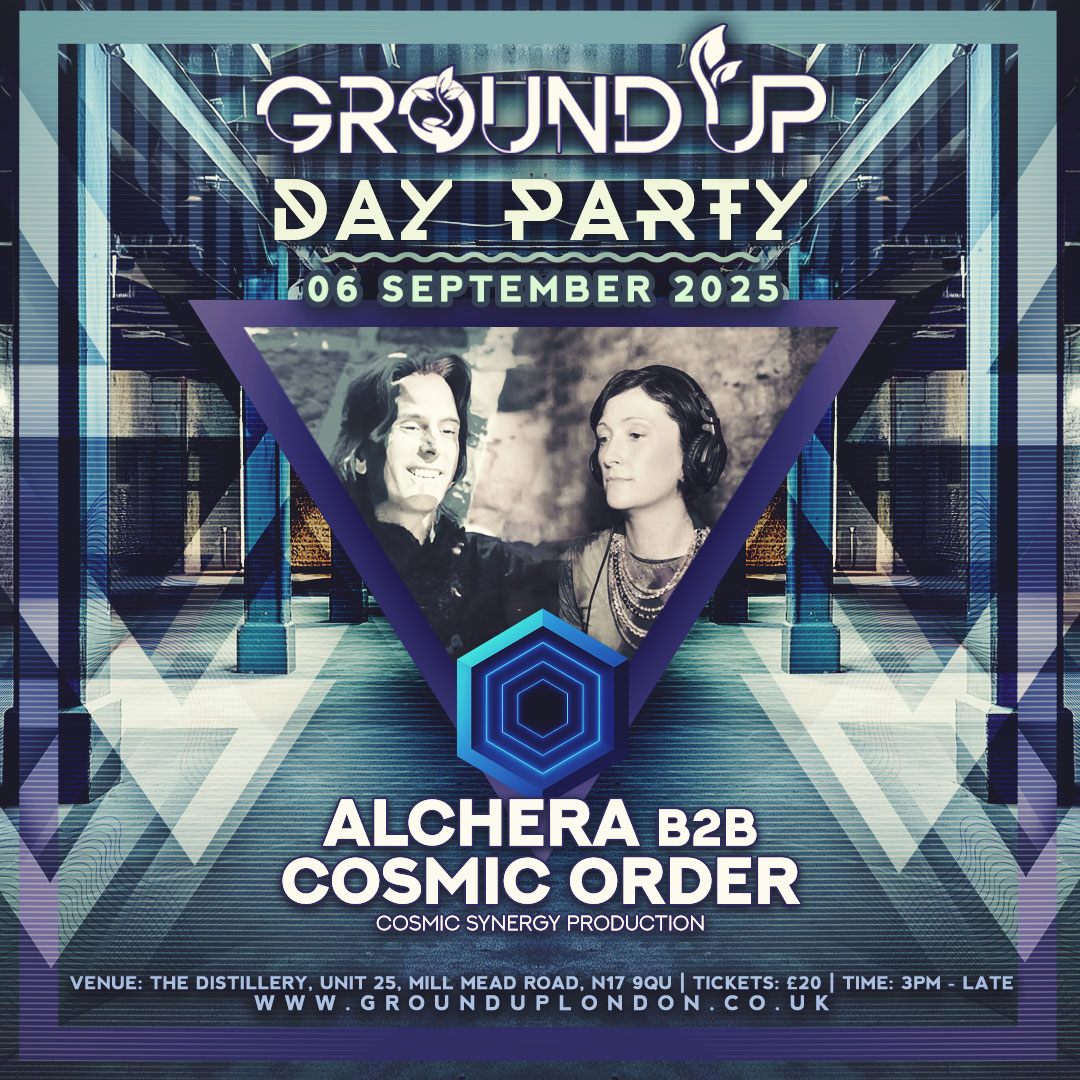 day party london september day rave event - Cosmic Energy DJs